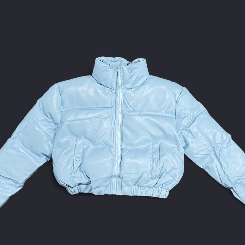 NWT Women’s Light Blue Puffer Jacket - Picture 5 of 9